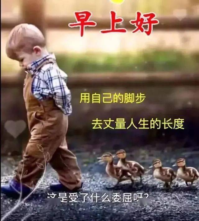 小男孩早上好的图片图片