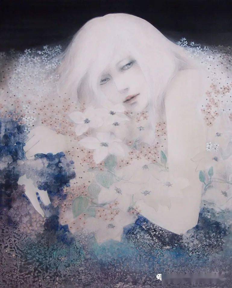 多摩美术学院日本画领域博士前期学业画作 —— 日本现代日本画女画家