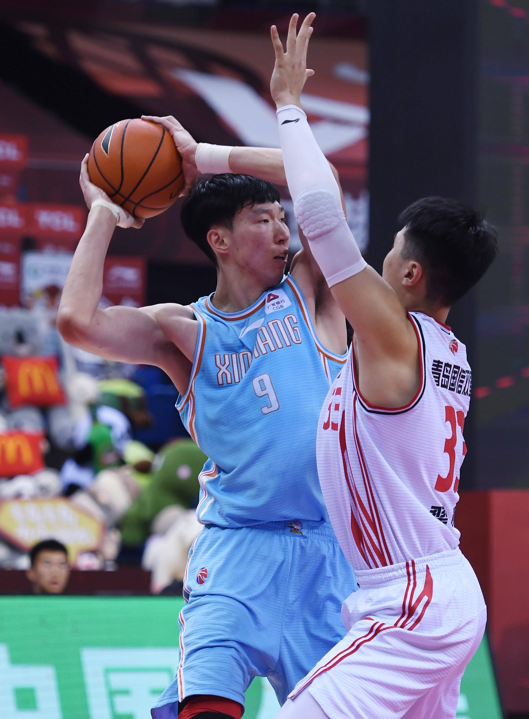 篮球——cba复赛第一阶段:新疆伊力特胜青岛国信双星