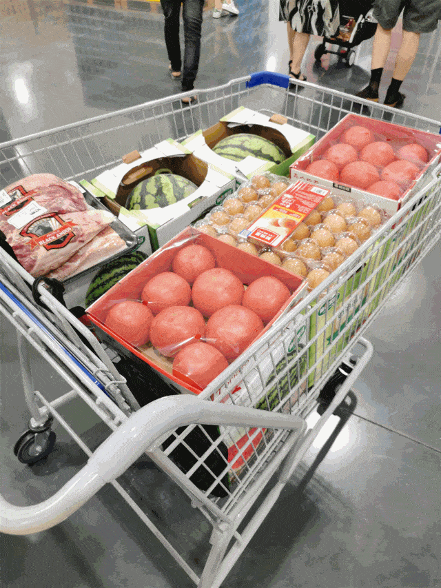 在新开业的山姆会员商店我带全家人逛吃了一整天