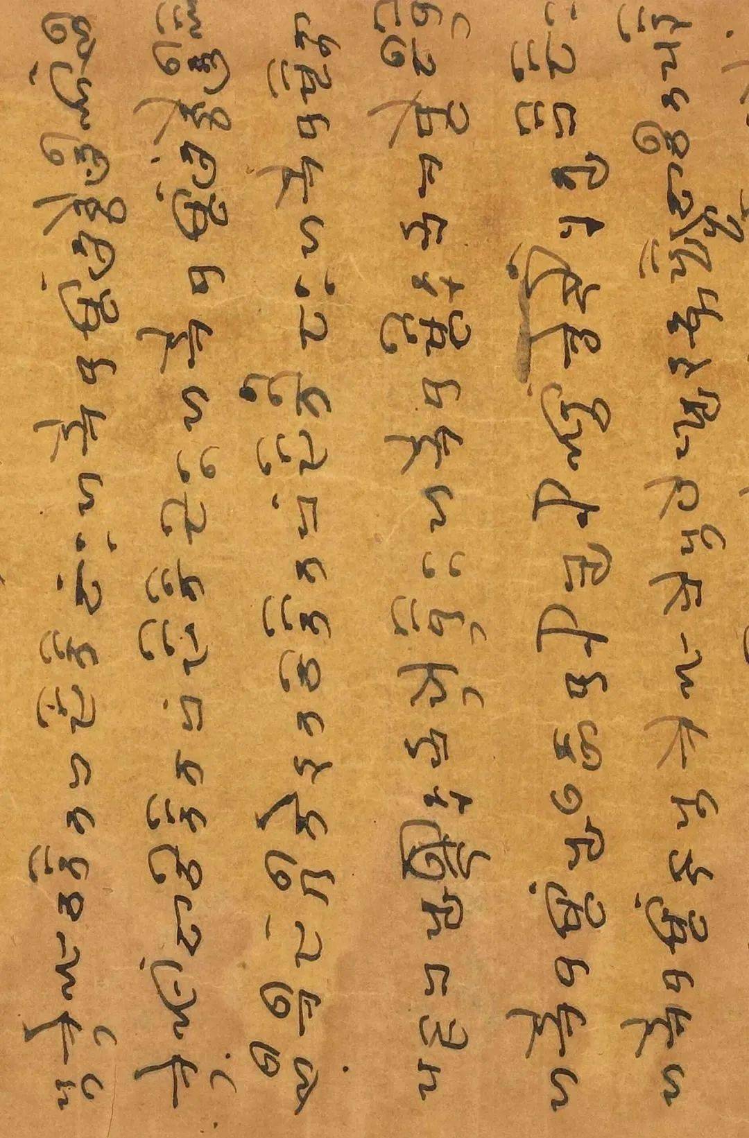 于阗文字写经卷