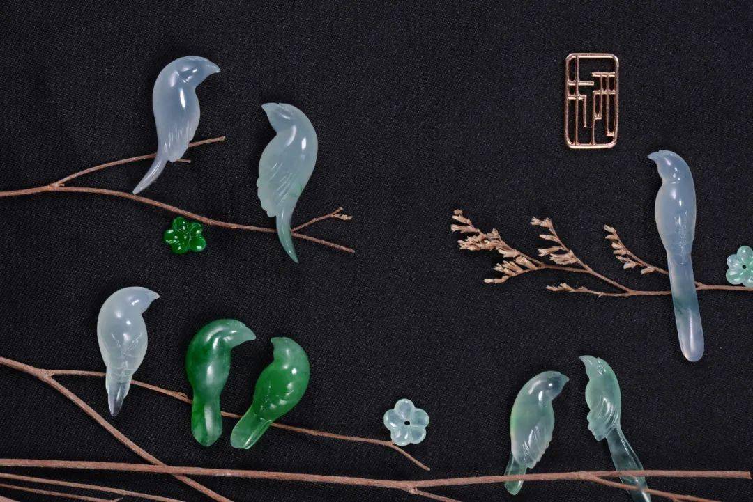 她从宋朝的画里,用翡翠复活了几十只鸟儿