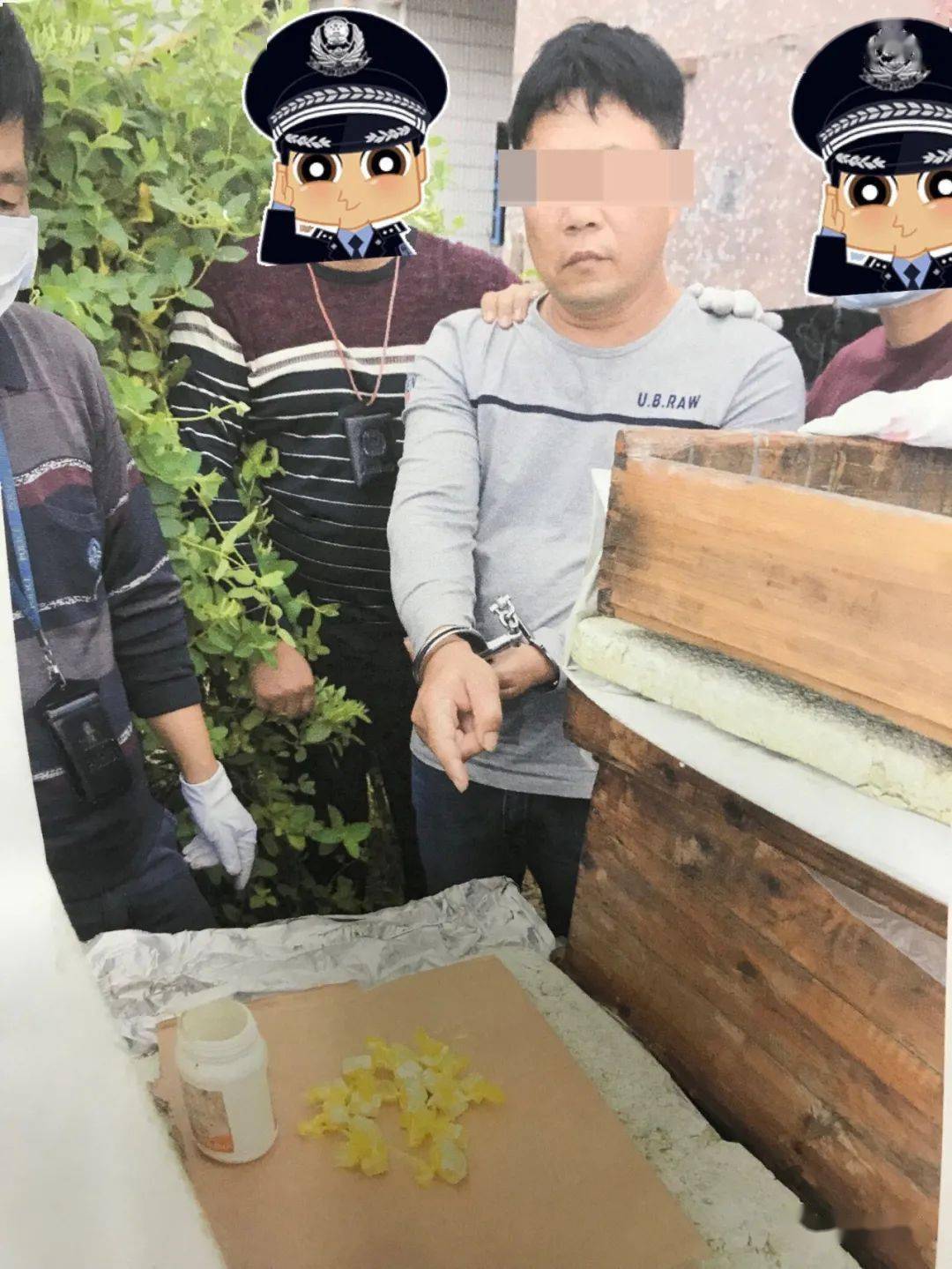 台前县贩毒图片