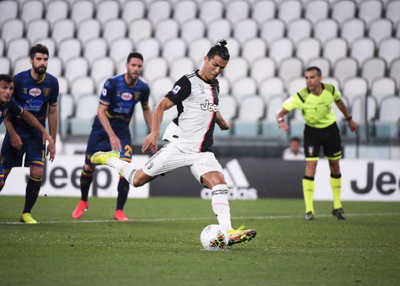 c罗本赛季点球9罚全中,通杀意甲20强仅一队幸免