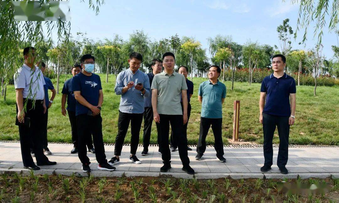 磁县县长张力超督导检查滏阳河综合治理工程