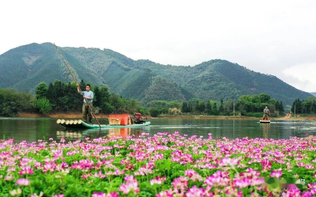 大余县吉村镇游仙村生态美景.