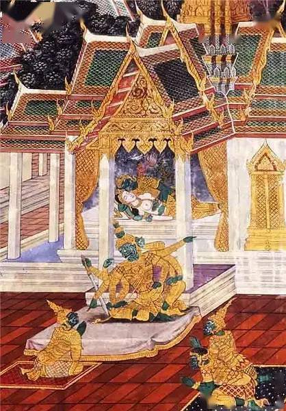 印度《罗摩衍那》壁画艺术(96张)