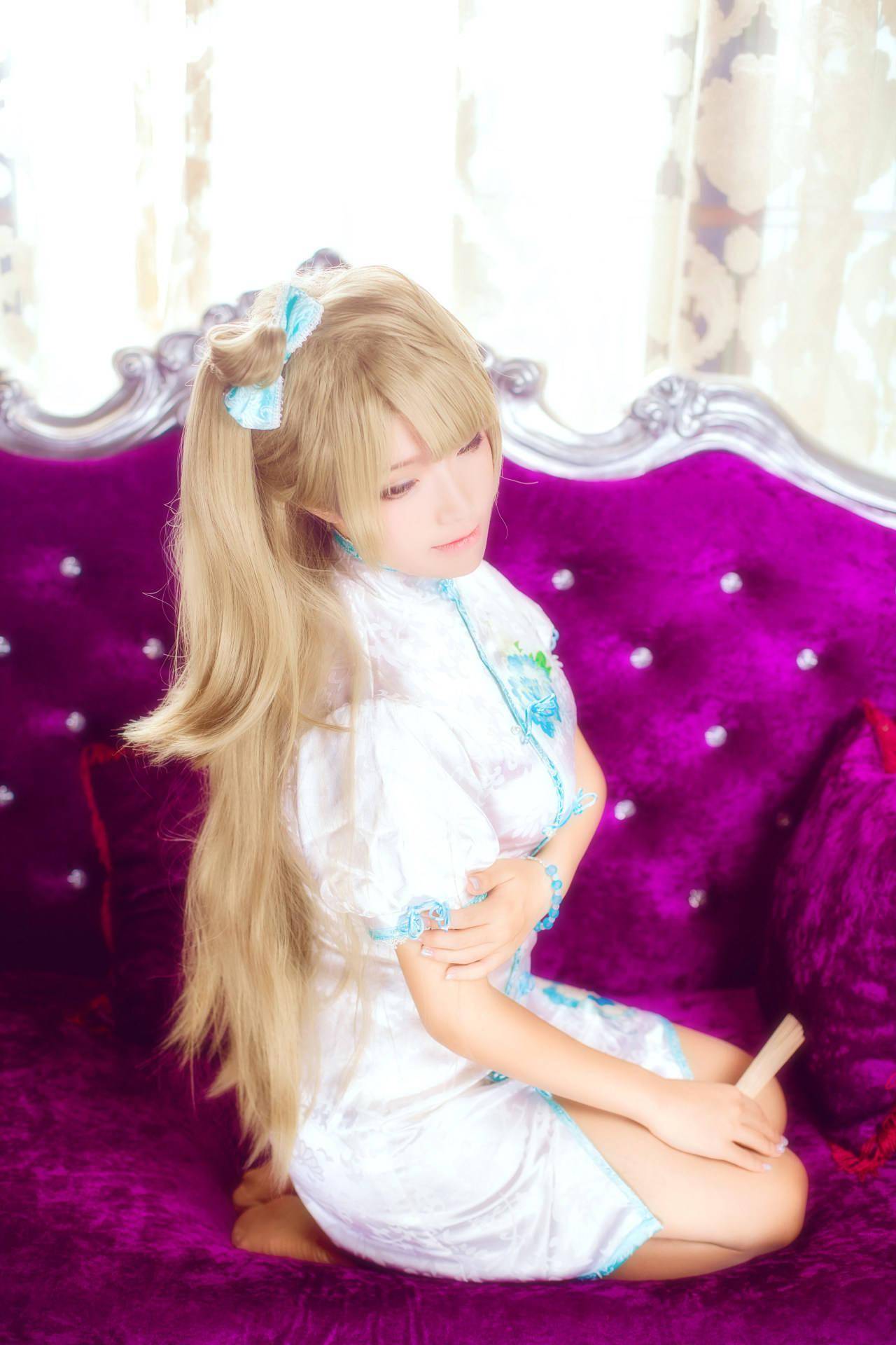 lovelive!南小鸟旗袍未觉醒 cosplay