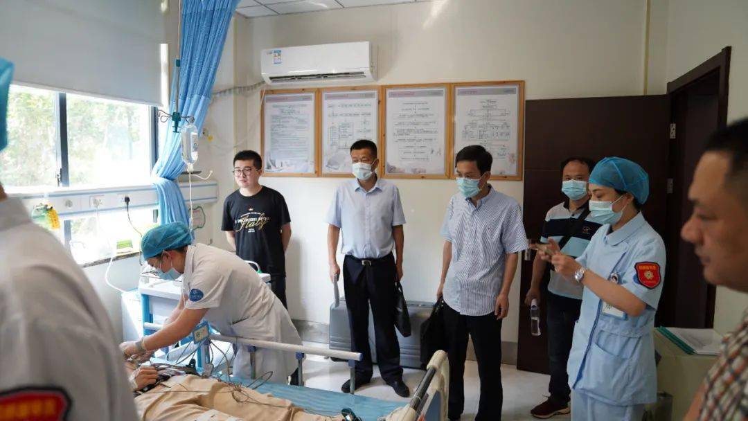 扣人心弦湖州市120急救中心德清分中心举行实战演练