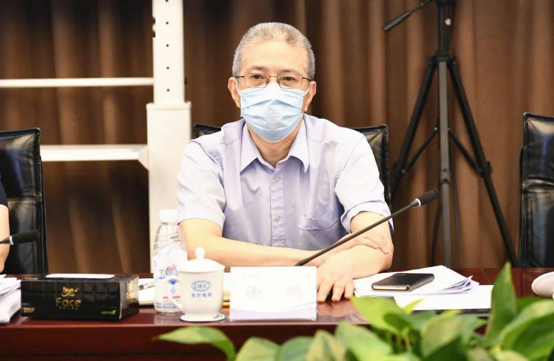 集团公司党组成员副总经理徐鹏到东方电机调研