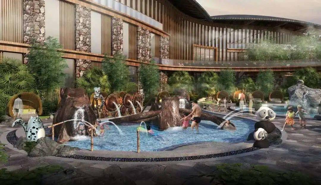 泡在温泉里参观的博物馆