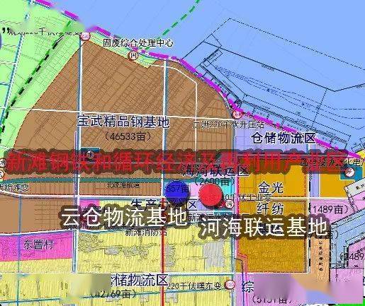 宝武盐城精品钢基地规划用地