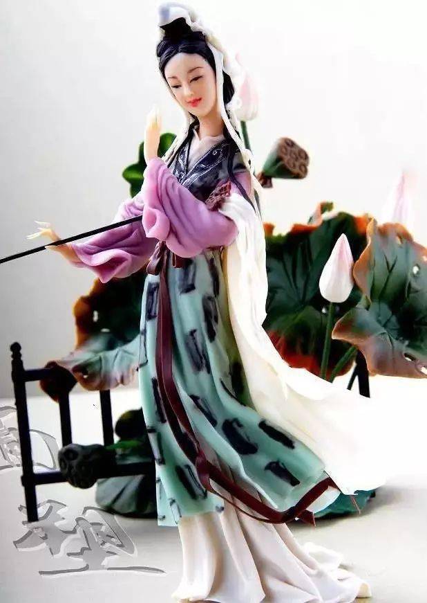 倾国倾城的面塑美人令人惊叹