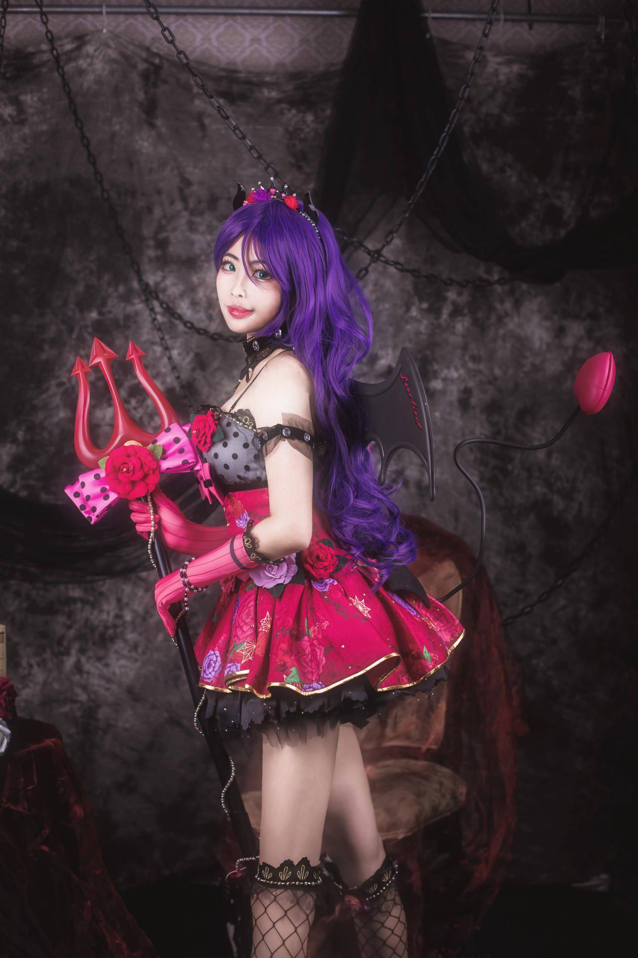 lovelive 恶魔觉醒ver.东条希cosplay