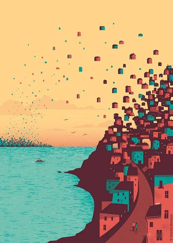 davide bonazzi 的内涵插画