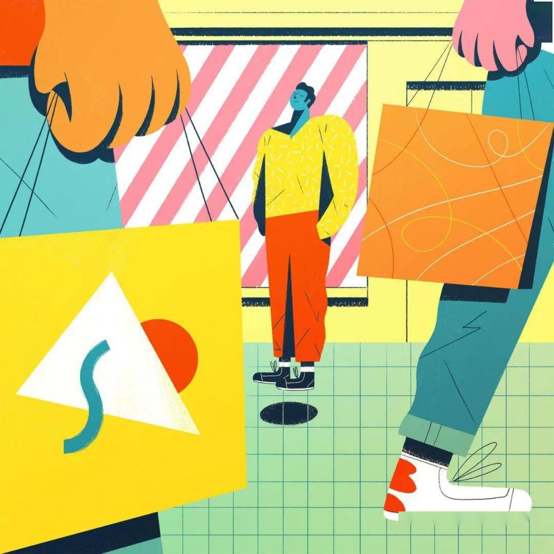 爱尔兰插画师cathal duane:现代人