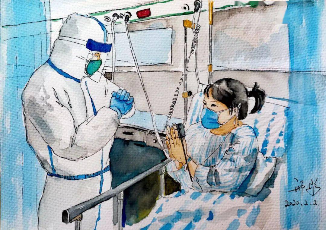 疫战情怀抗疫文艺作品展美术选刊四