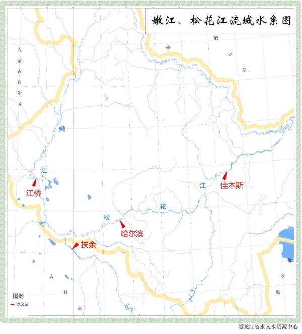 黑龙江松花江市地图图片
