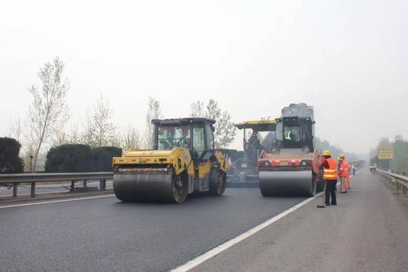 仅用8天齐鲁交通s33济徐高速公路养护施工提前完工通车