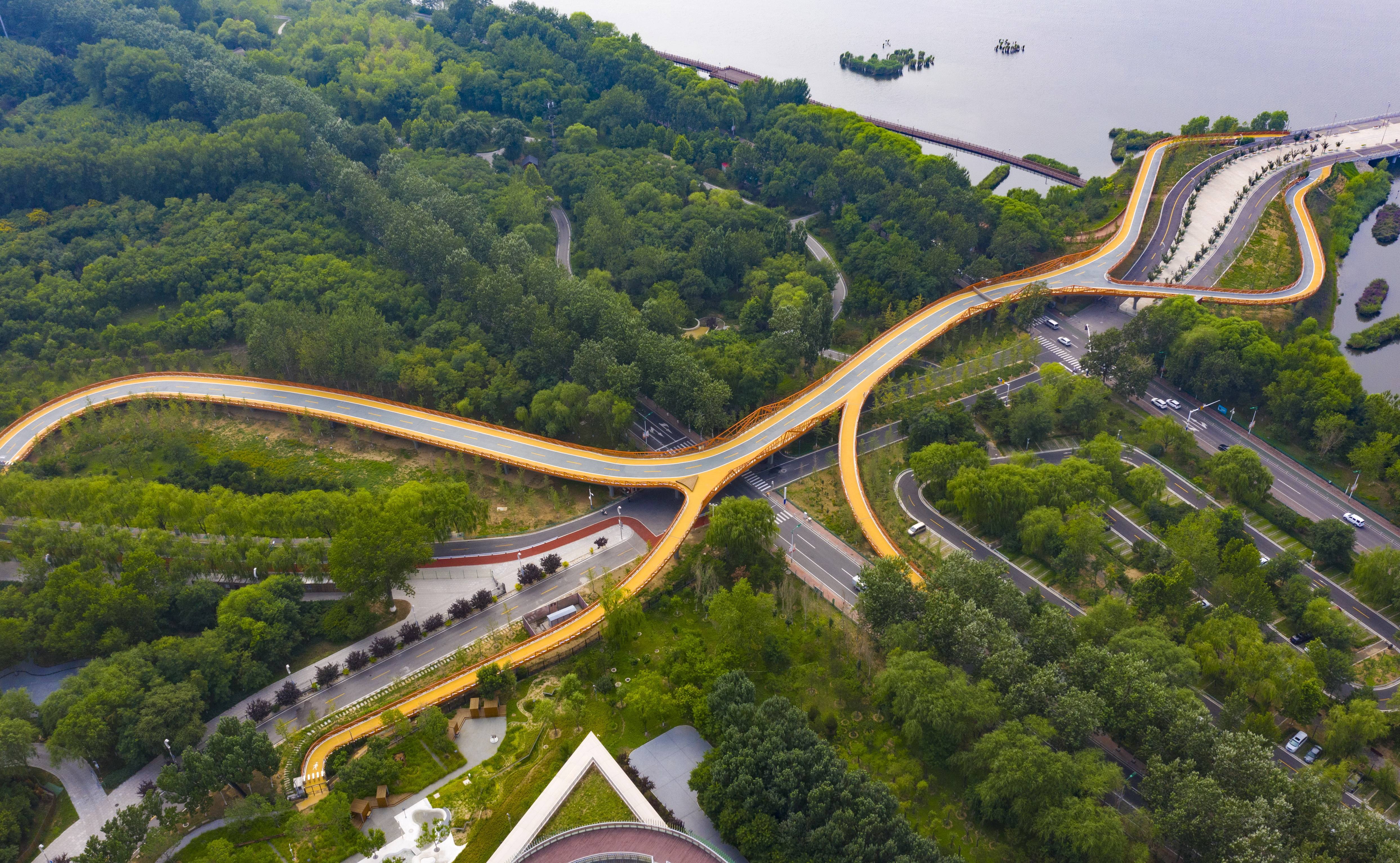 唐山超级绿道图片