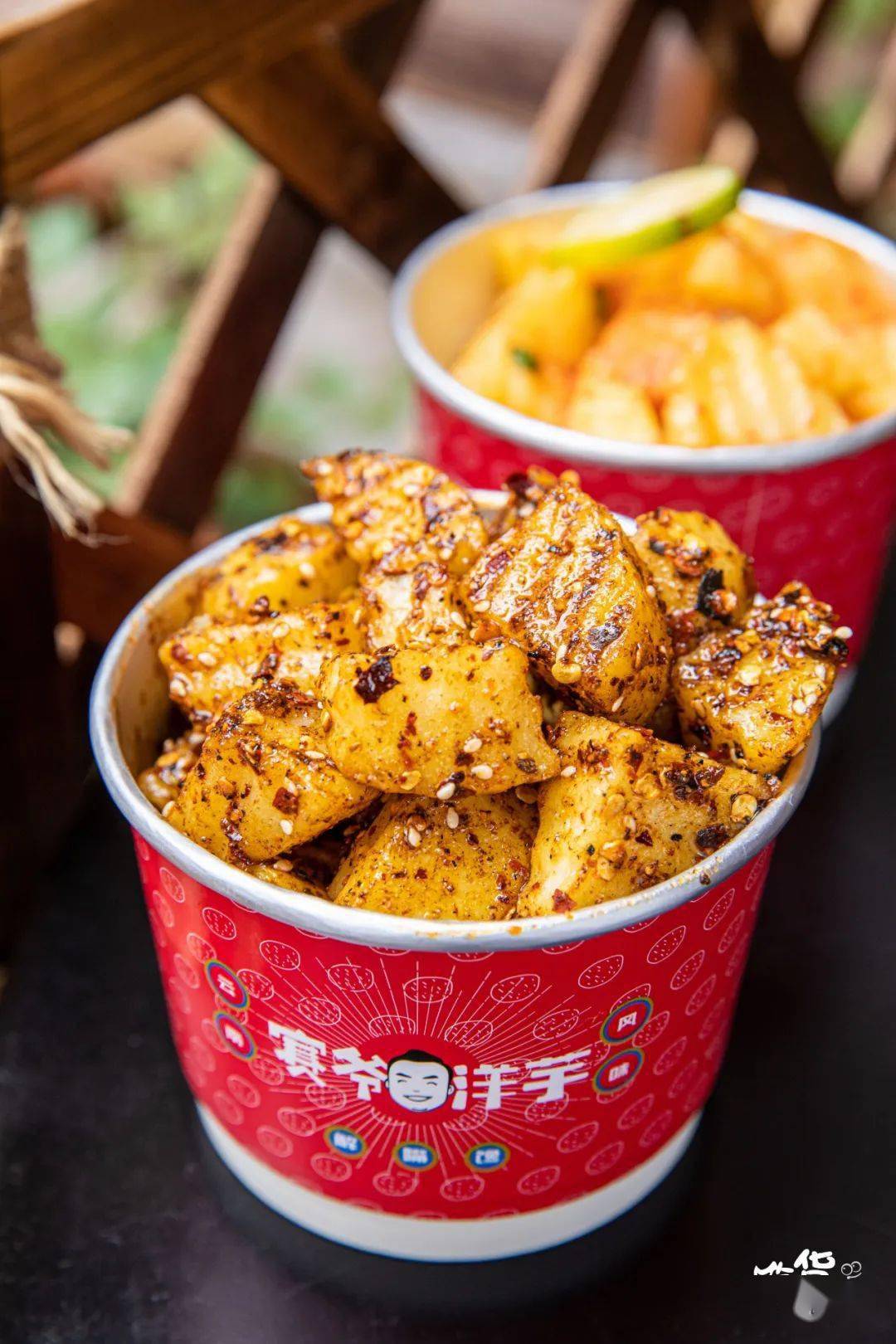 麻辣味洋芋 麻辣味的炸洋芋是赛爷洋芋的招牌,非常受欢迎,满满的一碗