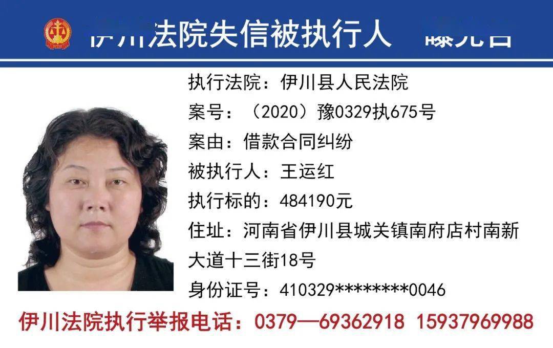 最新一批老赖名单曝光附照片家庭住址