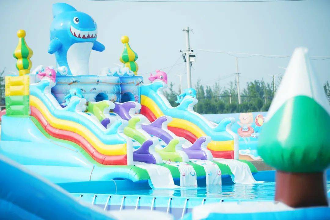 9元畅玩!焦作家门口的「彩虹滑道 水上乐园」来了!