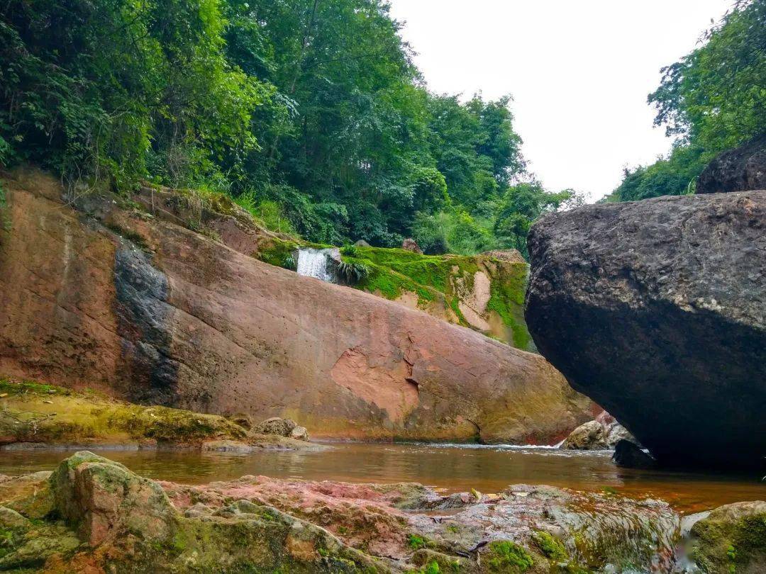【一日游|周日】"弯弓崖"徒步避暑耍水抓