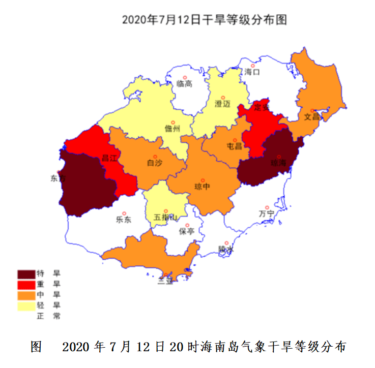 本周海南有大到暴雨 高温 干旱会得到缓解吗?