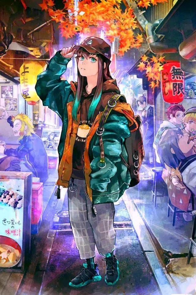 鬼灭之刃 | 当大家都穿着现代的服装,你们会喜欢吗?