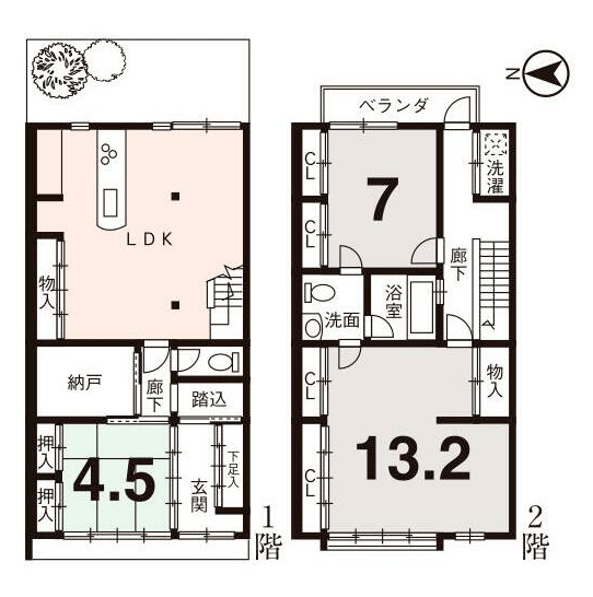 地下铁四条乌丸站旁商业中心可运作民宿大型京町屋售价346万人民币
