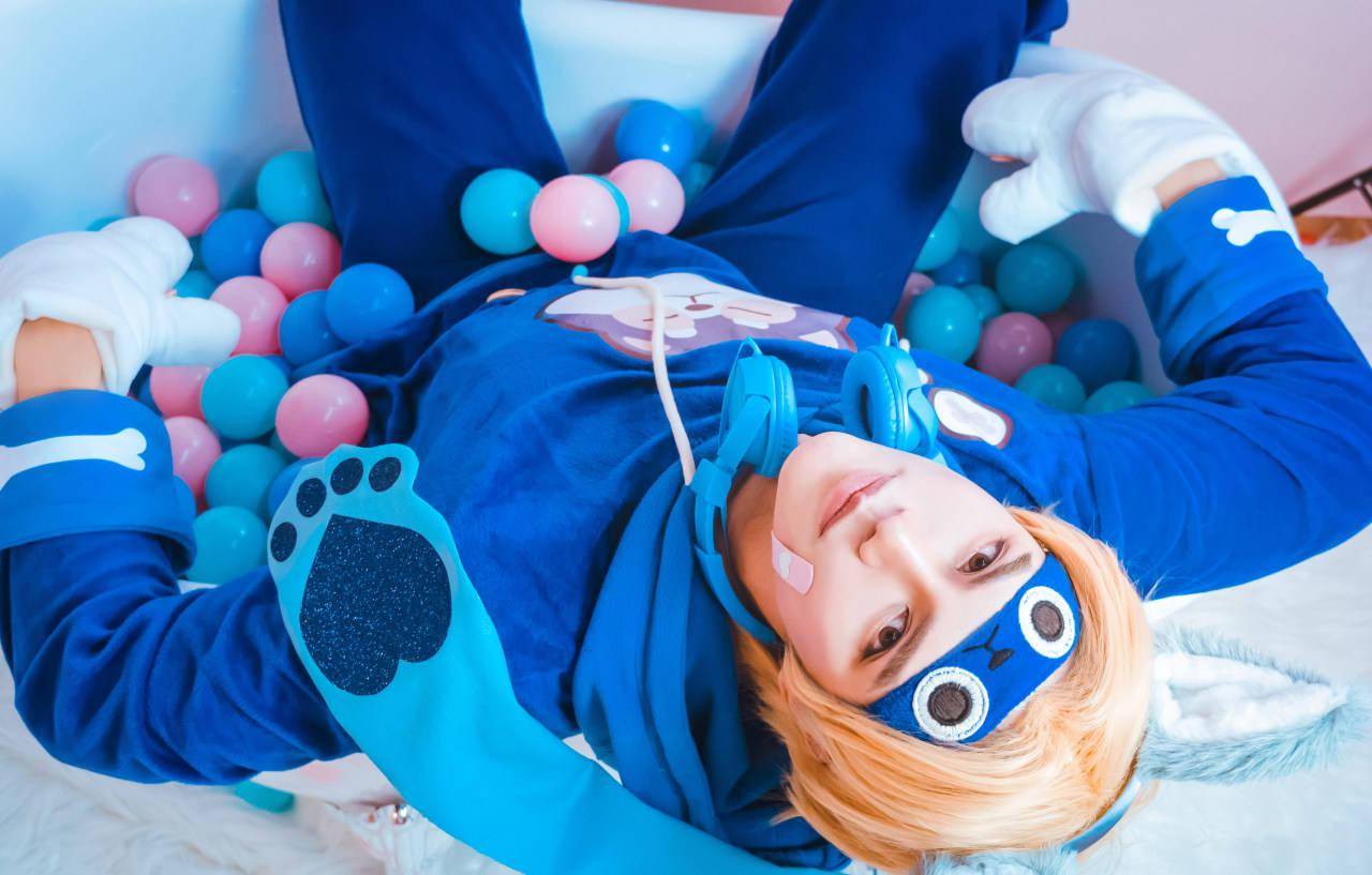 王者荣耀 孙策大乔猫狗日记cosplay