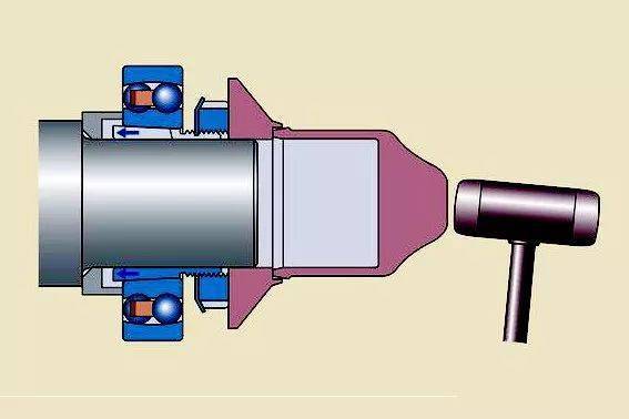 轴承铁盖拆卸方法图解图片