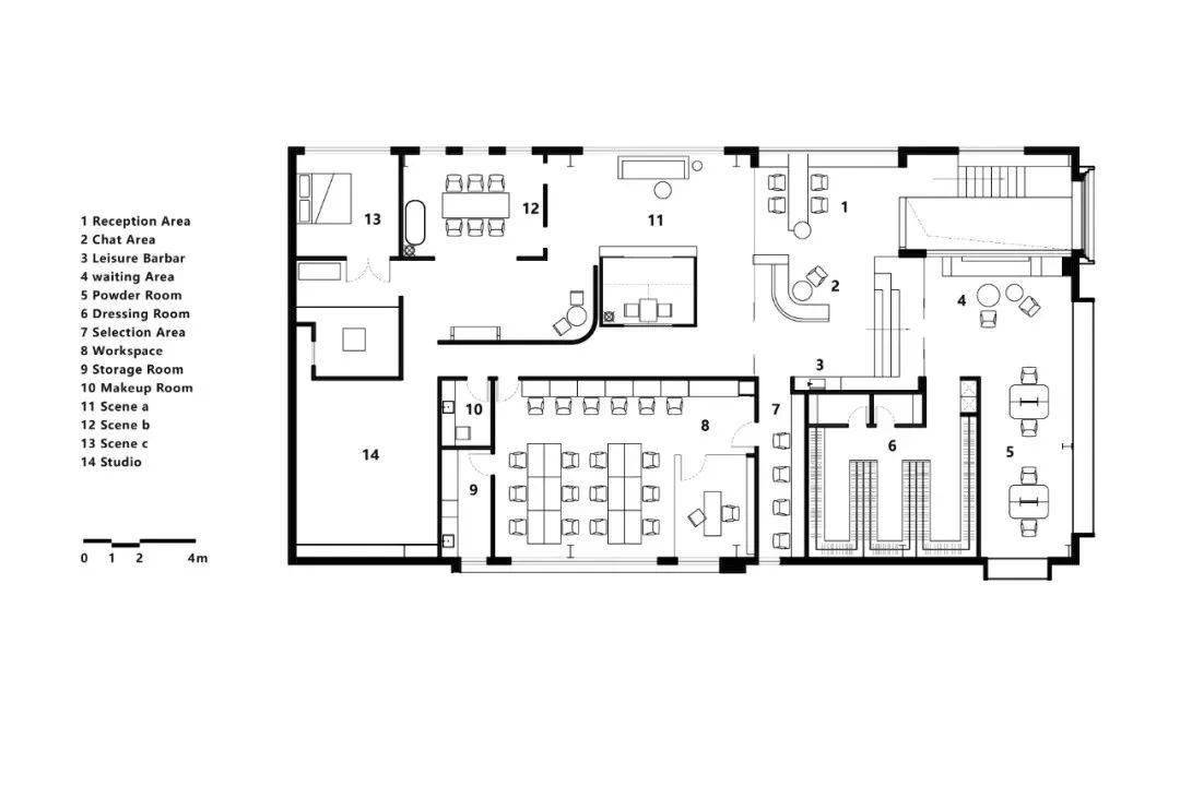 这才是最帅气的设计工作室偏离设计办公室装修v1365期