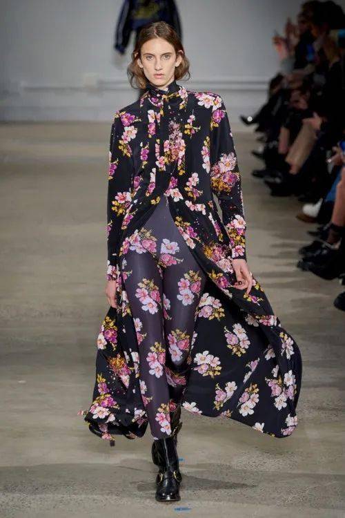 2020/2021秋冬系列中的时尚印花