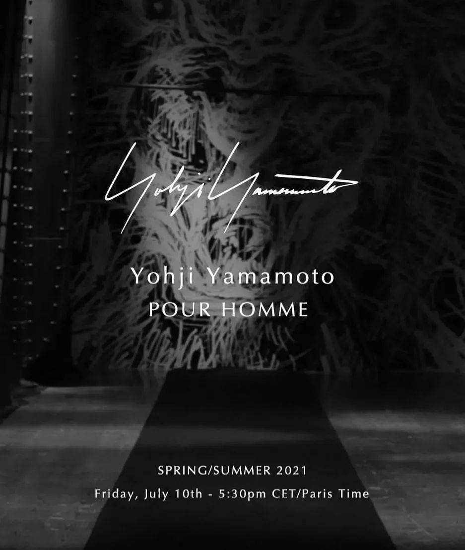 又是黑压压的一季!(山本耀司yohji yamamoto spring 春夏男装系列)