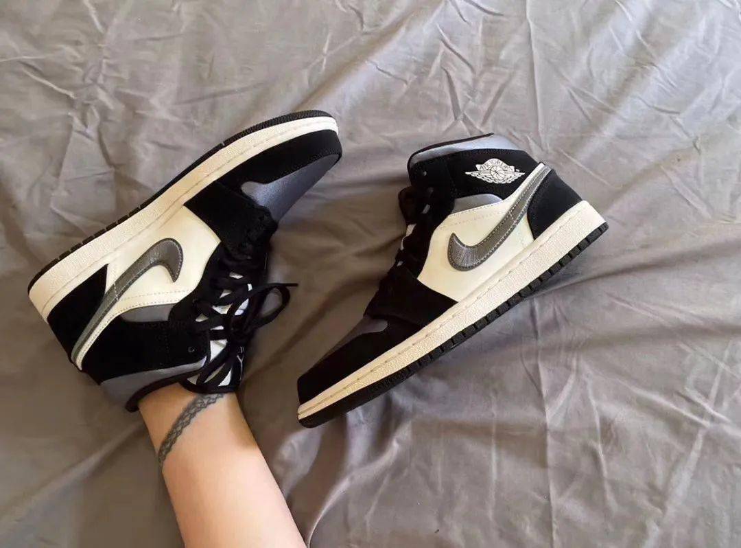 穿aj1 mid 丝绸伯爵 低调帅!