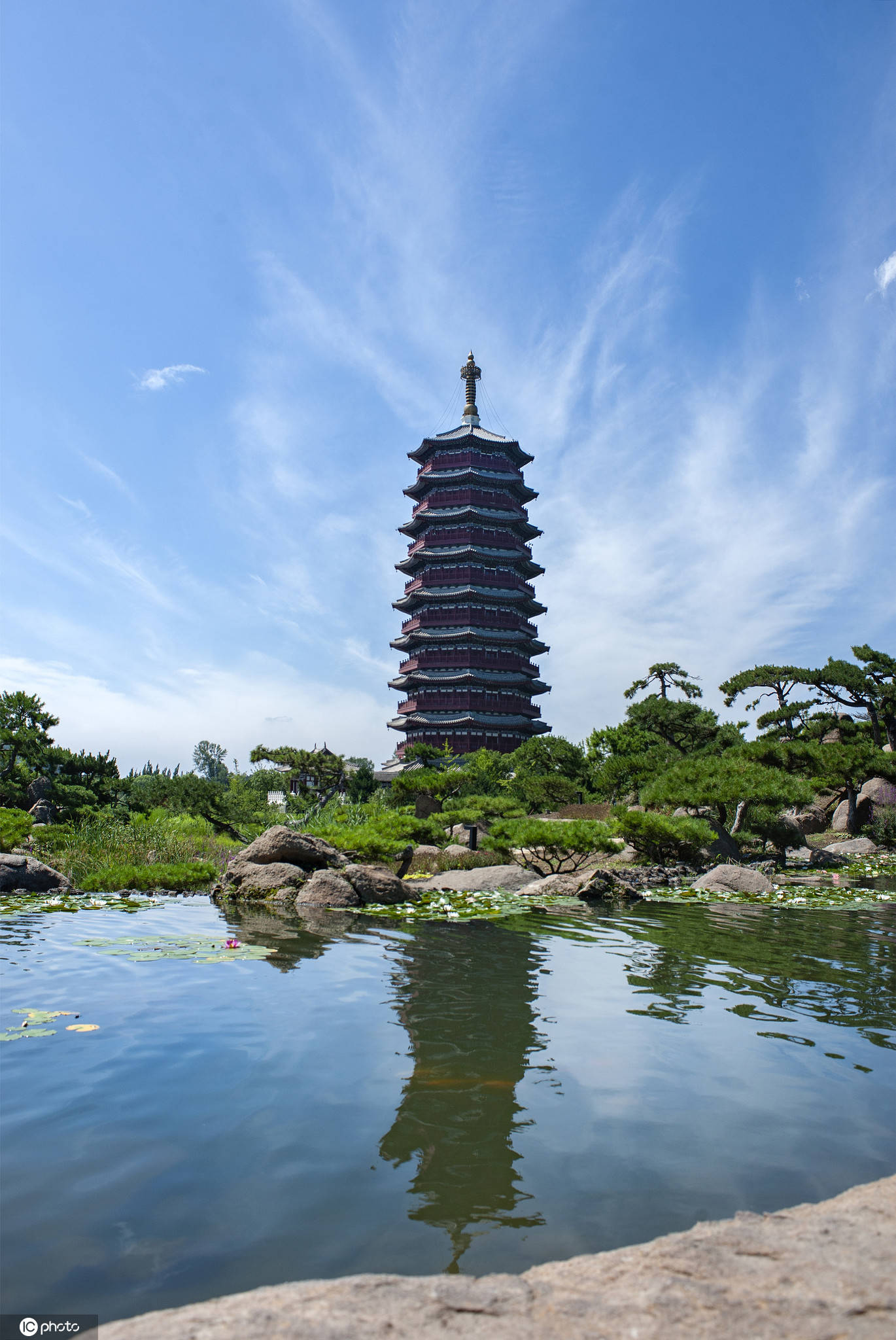 北京雁栖湖湖心岛美景 揭秘apec场馆地!