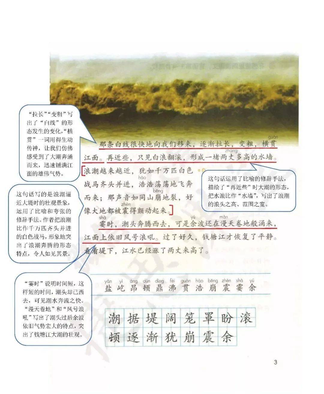 暑假预习2020统部编版语文四年级上册课堂笔记