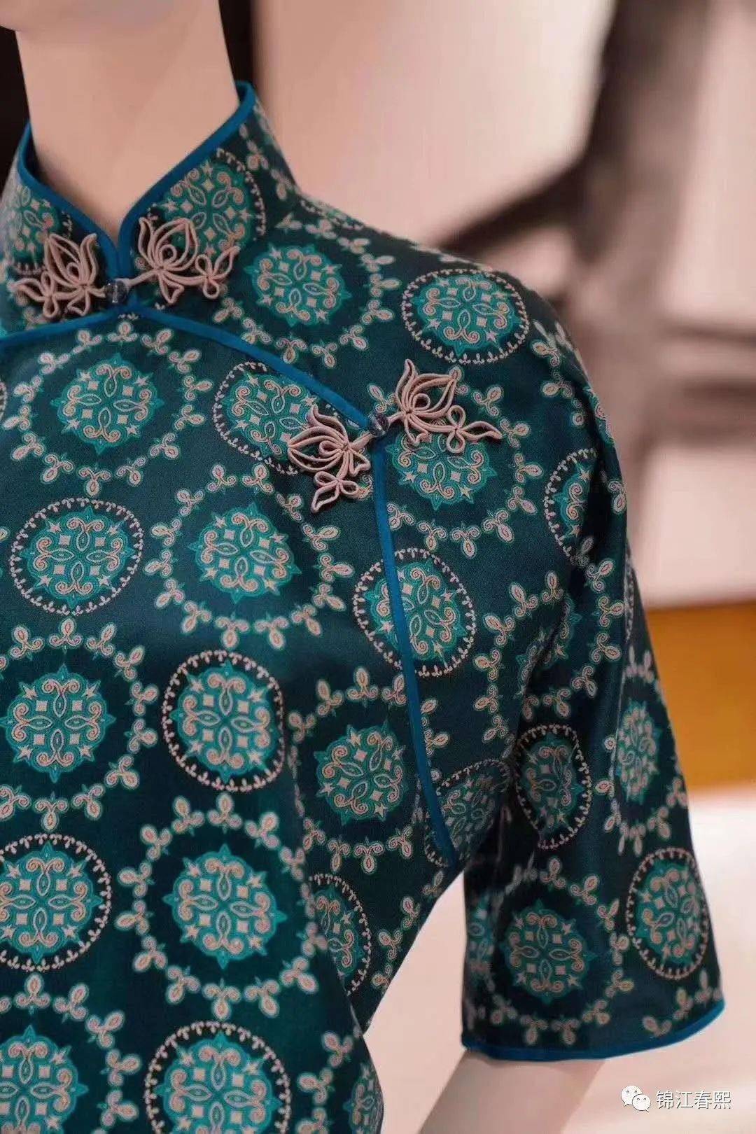 锦帛旗袍创始人甘汶灵带着锦帛旗袍在旗袍界起起伏