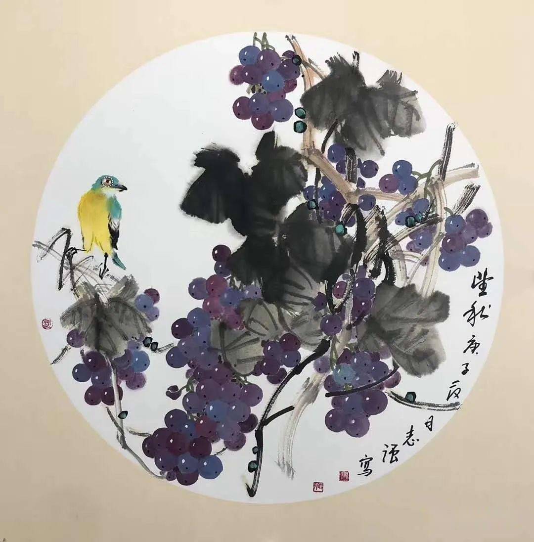 中国美术家协会会员曹志强先生小写意花鸟作品选