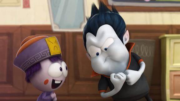 怪物学院中国僵尸在学校里也太丢人了吧结局被吓的尿裤子