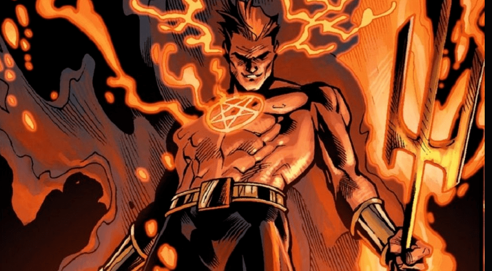 虽然地狱风暴也是一位恶魔,但他为了对抗自己父亲,而加入过捍卫者联盟