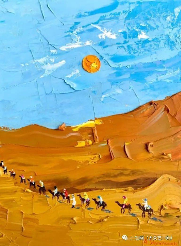 大众艺术网:用刀势如破竹,大刀阔斧,画龙点睛是她的绘画风格