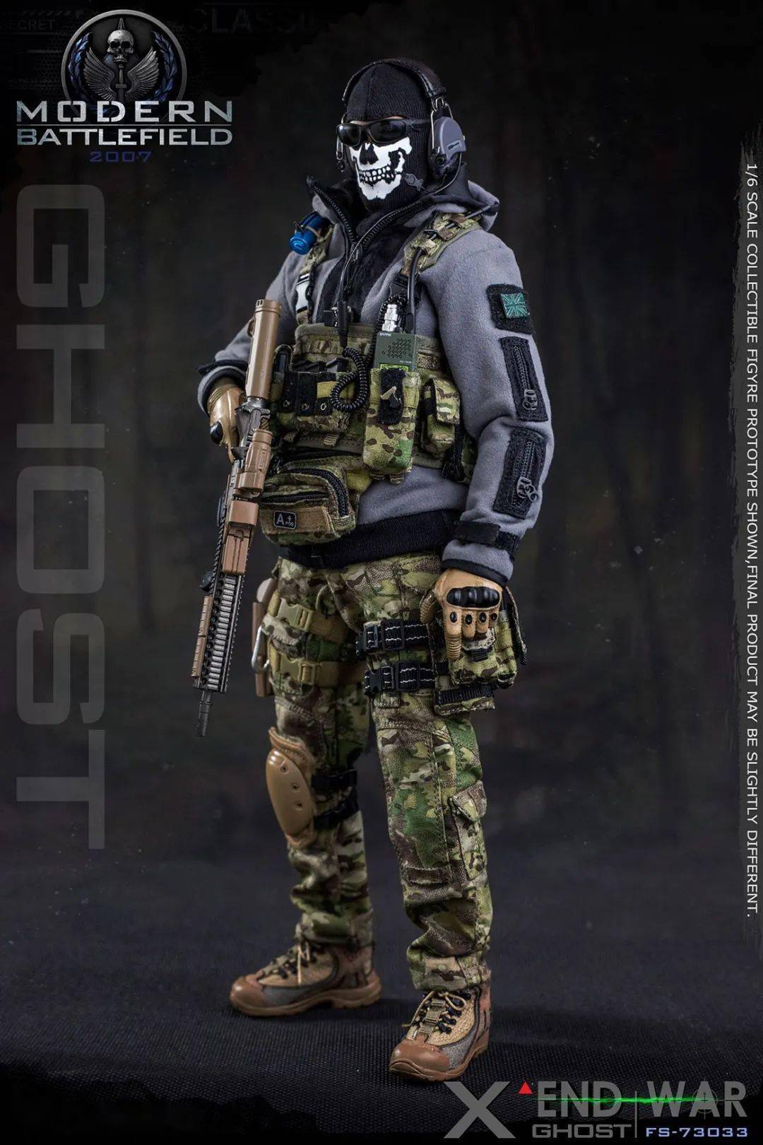 新品预定flagsetfs7303316末日战争系列死神小队x幽灵不死