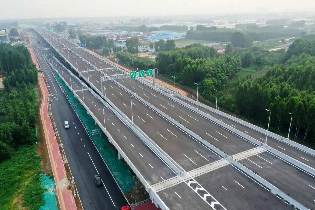 喜报中铁四局三公司济宁快速路一标段成功举行通车典礼