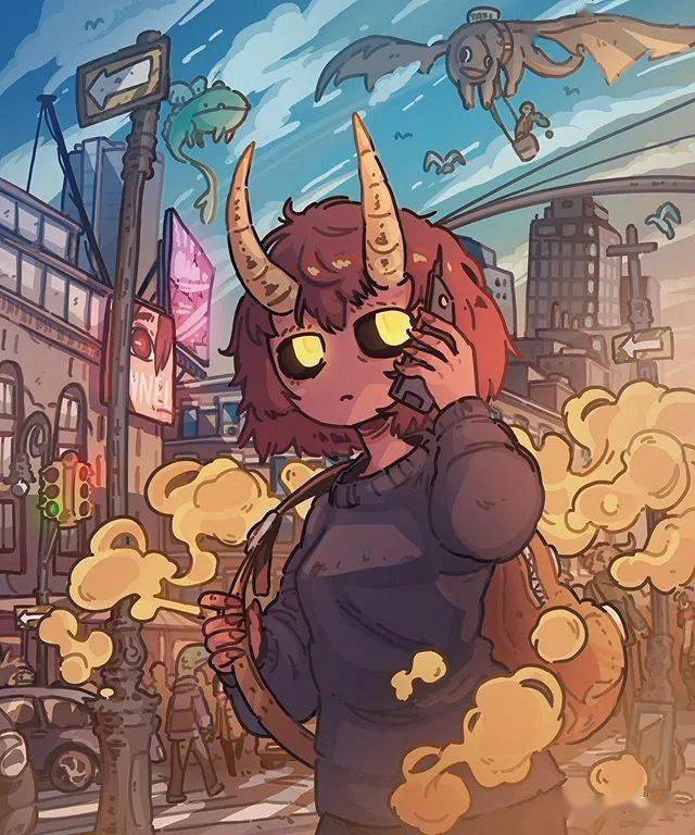 独特画风圈粉无数22岁插画大佬carlesdalmau作品分享7game