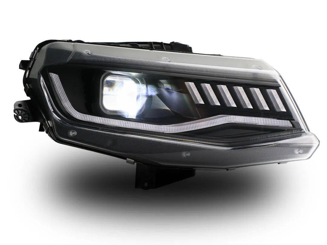 秀山车灯之科迈罗 16-19led大灯 原厂卤素版