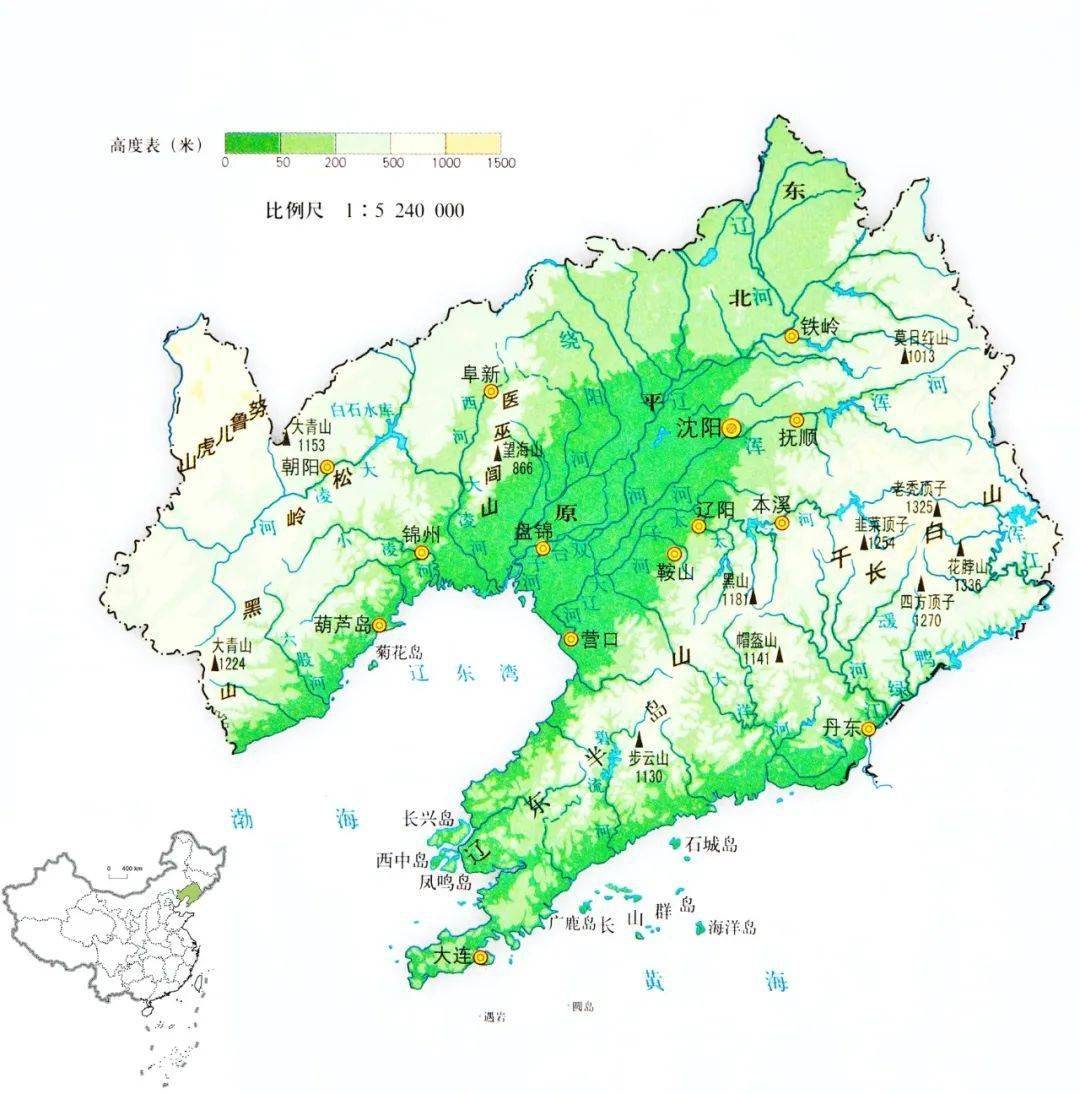 大连丘陵地带图片