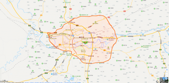 注意8月1日起高排放非道路移動機械不能在南寧這些區域使用